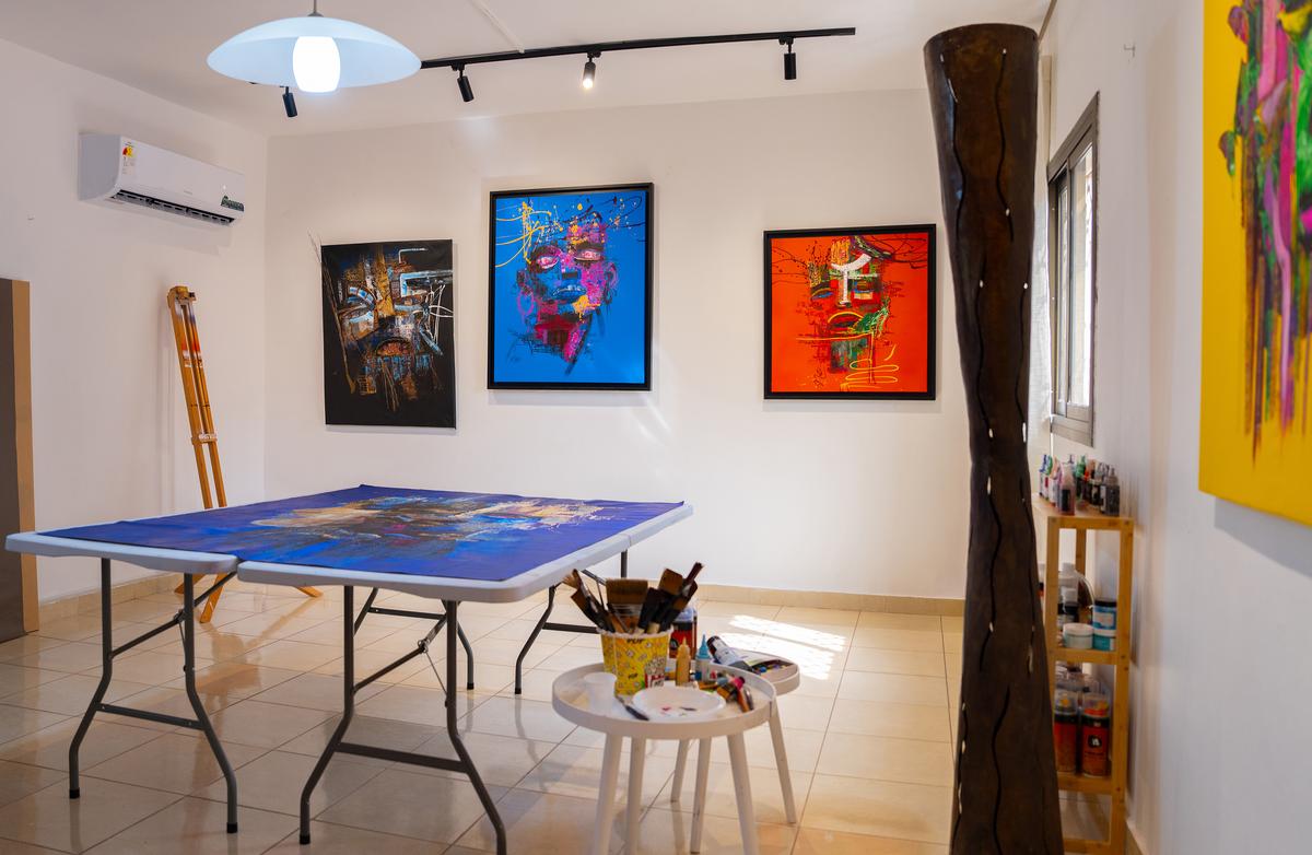 Visite de l'atelier